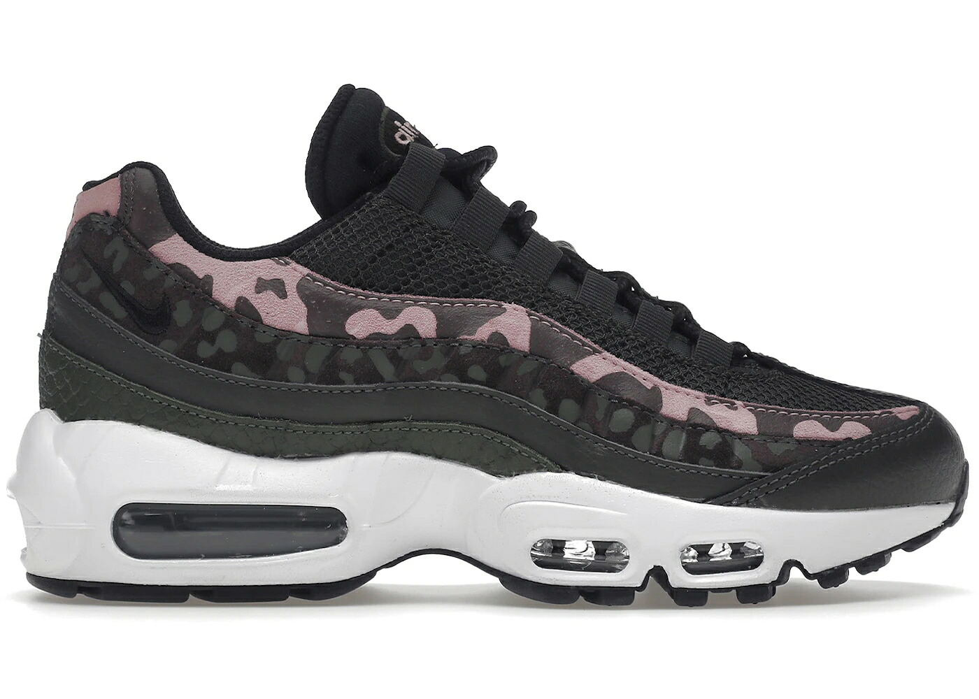 ナイキ マックス オリーブ ピンク カモ柄 エアマックス WOMEN'S スニーカー レディース NIKE AIR MAX 95 OLIVE PINK CAMO (WOMEN'S) / OLIVE PINK CAMO｜スニケス 42,540円