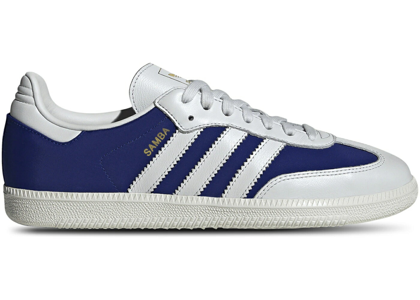 アディダス サンバ 白色 ホワイト 青色 ブルー スニーカー メンズ ADIDAS SAMBA OG CRYSTAL WHITE ROYAL BLUE / CRYSTAL WHITE CRYSTAL WHITE