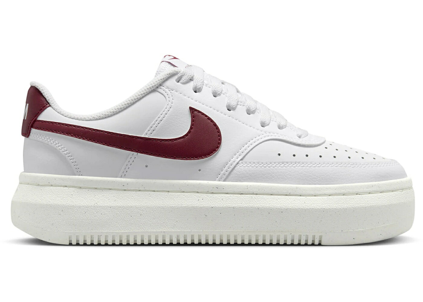 ナイキ 厚地の外套 白いこと 白いこと 野球クラブ 赤 赤いこと WOMEN\u0027S スニーカー レディース NIKE COURT VISION ALTA WHITE SAIL TEAM RED (WOMEN\u0027S) / WHITE SAIL TEAM RED