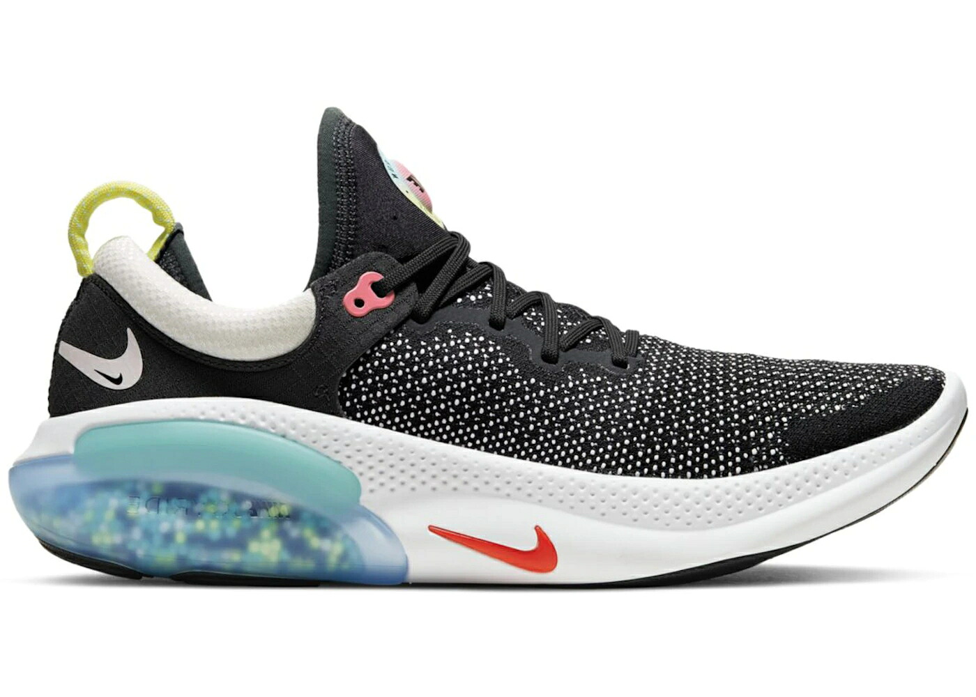 ナイキ 幽客 飛球編み物 スニーカー メンズ NIKE JOYRIDE RUN FLYKNIT OFF NOIR / OFF NOIR GLACIER ICE LIGHT