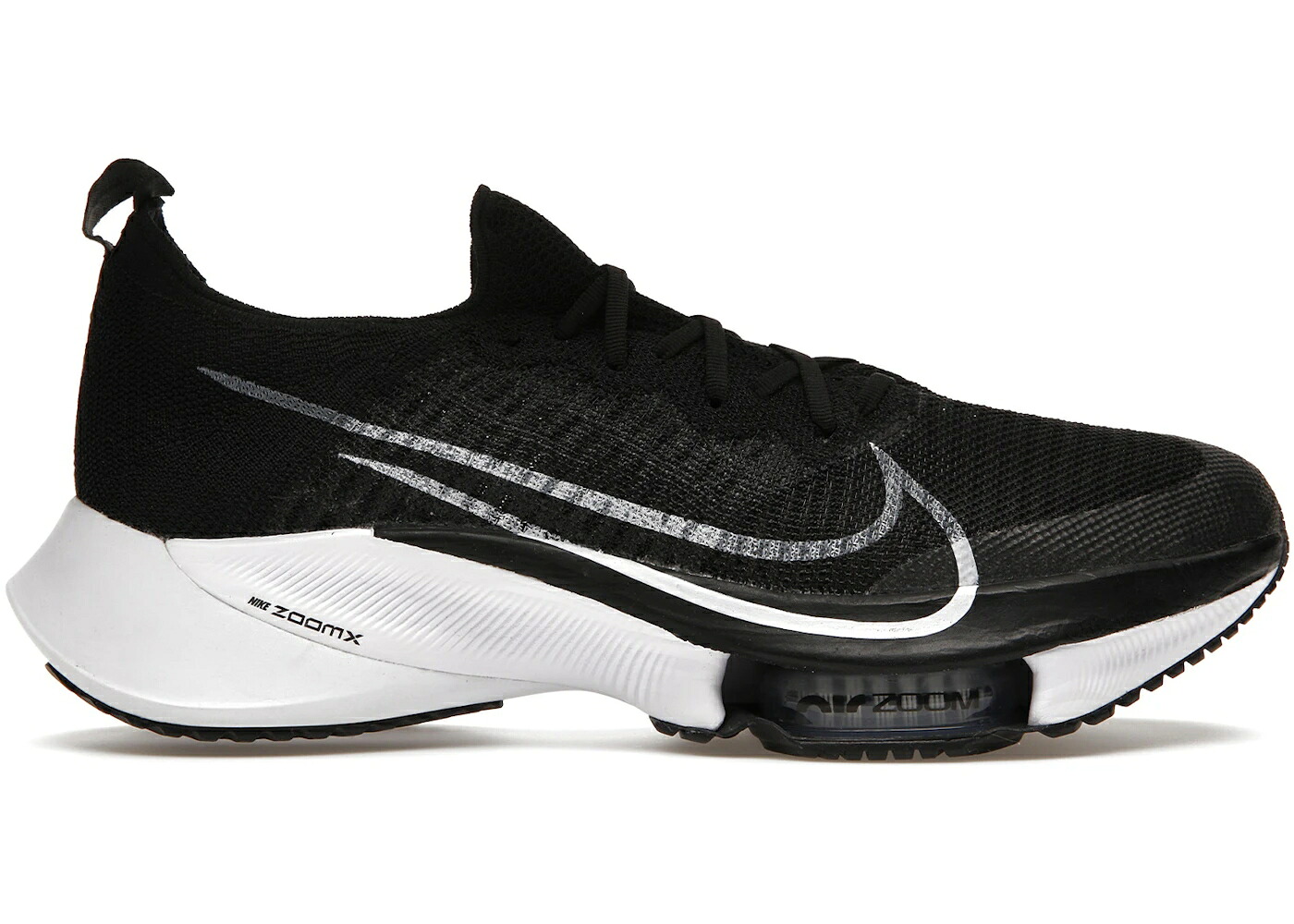 ナイキ ズーム フライニット 黒色 ブラック 白色 ホワイト ピュア NEXT% スニーカー メンズ NIKE AIR ZOOM TEMPO FLYKNIT BLACK WHITE ANTHRACITE / BLACK WHITE ANTHRACITE PURE|スニケス