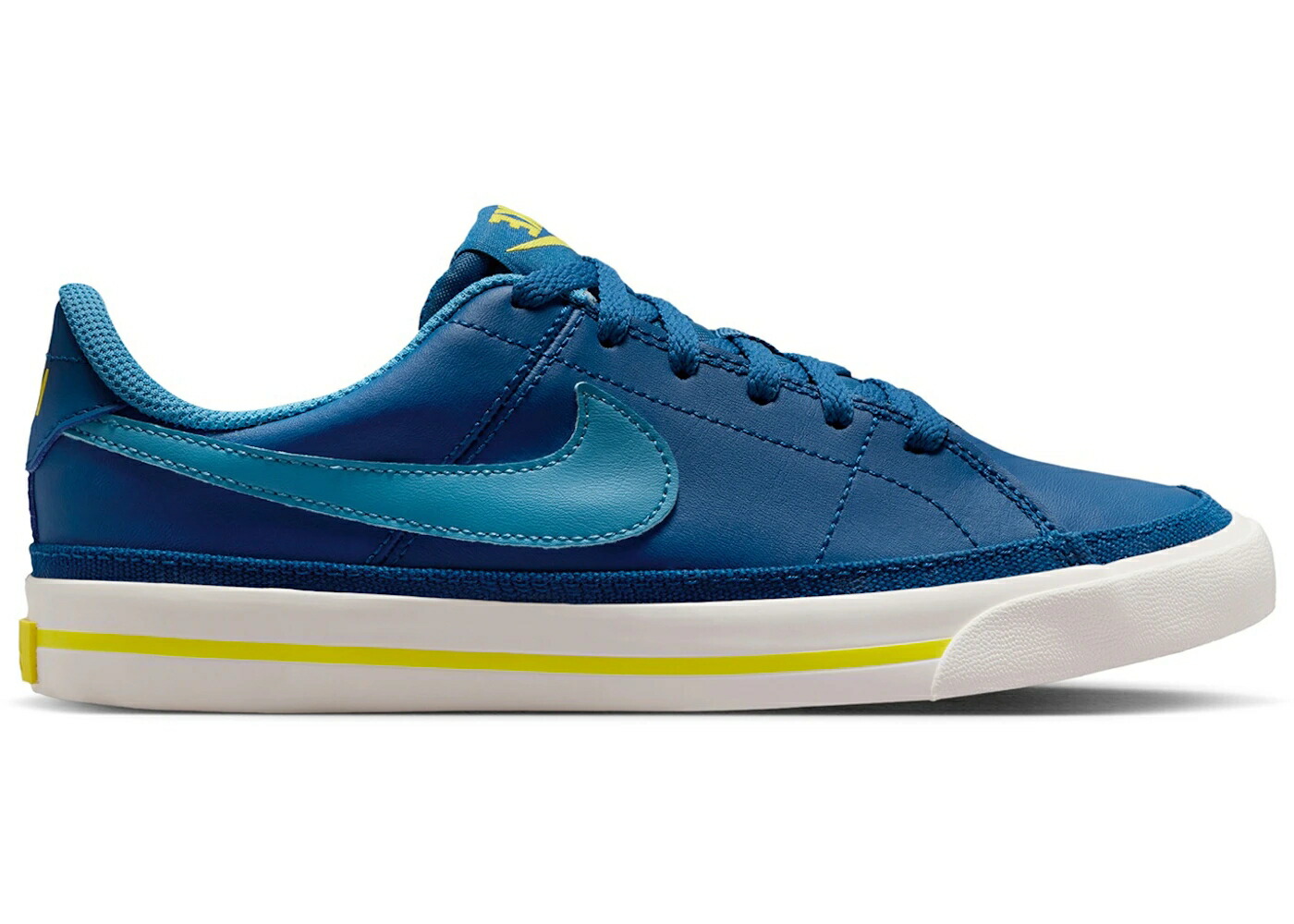 ナイキ 厚地の外套 レガシー 青味 青み 黄味がかった 黄色 御坊っちゃん キッズ NIKE COURT LEGACY BLUE SONIC YELLOW (GS) / COURT BLUE SONIC YELLOW PHANTOM もの言う花 マタニティ スニーカー