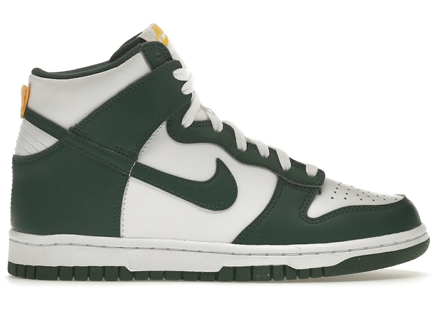 ナイキ ダンク ハイ 緑 グリーン 白色 ホワイト ゴールド ダンクハイ ジュニア キッズ NIKE DUNK HIGH AUSTRALIA (GS) / GREEN WHITE UNIVERSITY GOLD ベビー マタニティ スニーカー
