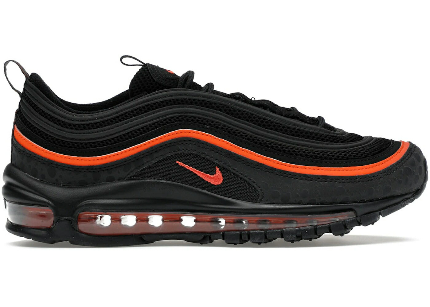 ナイキ マックス 黒色 ブラック 橙 オレンジ エアマックス ジュニア キッズ NIKE AIR MAX 97 BLACK SAFETY ORANGE (GS) / BLACK SAFETY ORANGE BLACK ベビー マタニティ スニーカー