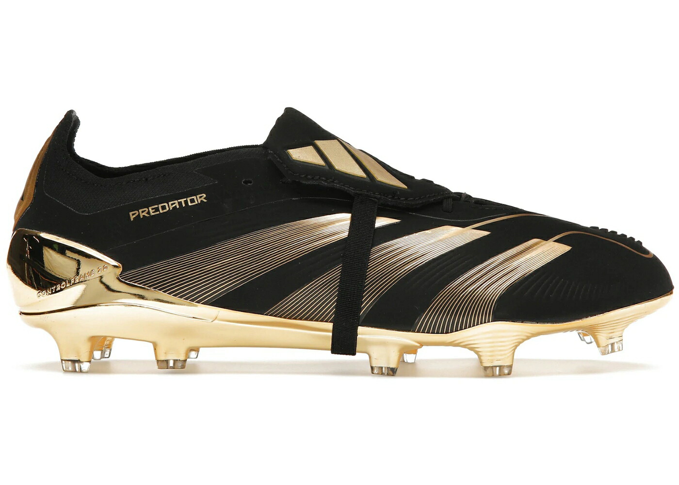 アディダス プレデター エリート コア 黒色 ブラック ゴールド スニーカー メンズ ADIDAS PREDATOR ELITE FG JUDE BELLINGHAM BELLIGOLD PACK / CORE BLACK CORE BLACK GOLD