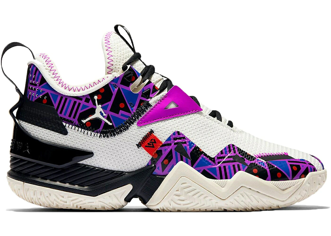 ナイキ ジョーダン ウェストブルック 黒色 ブラック スニーカー メンズ JORDAN WESTBROOK ONE TAKE QUAI 54 (2020) / SAIL BLACK｜スニケス