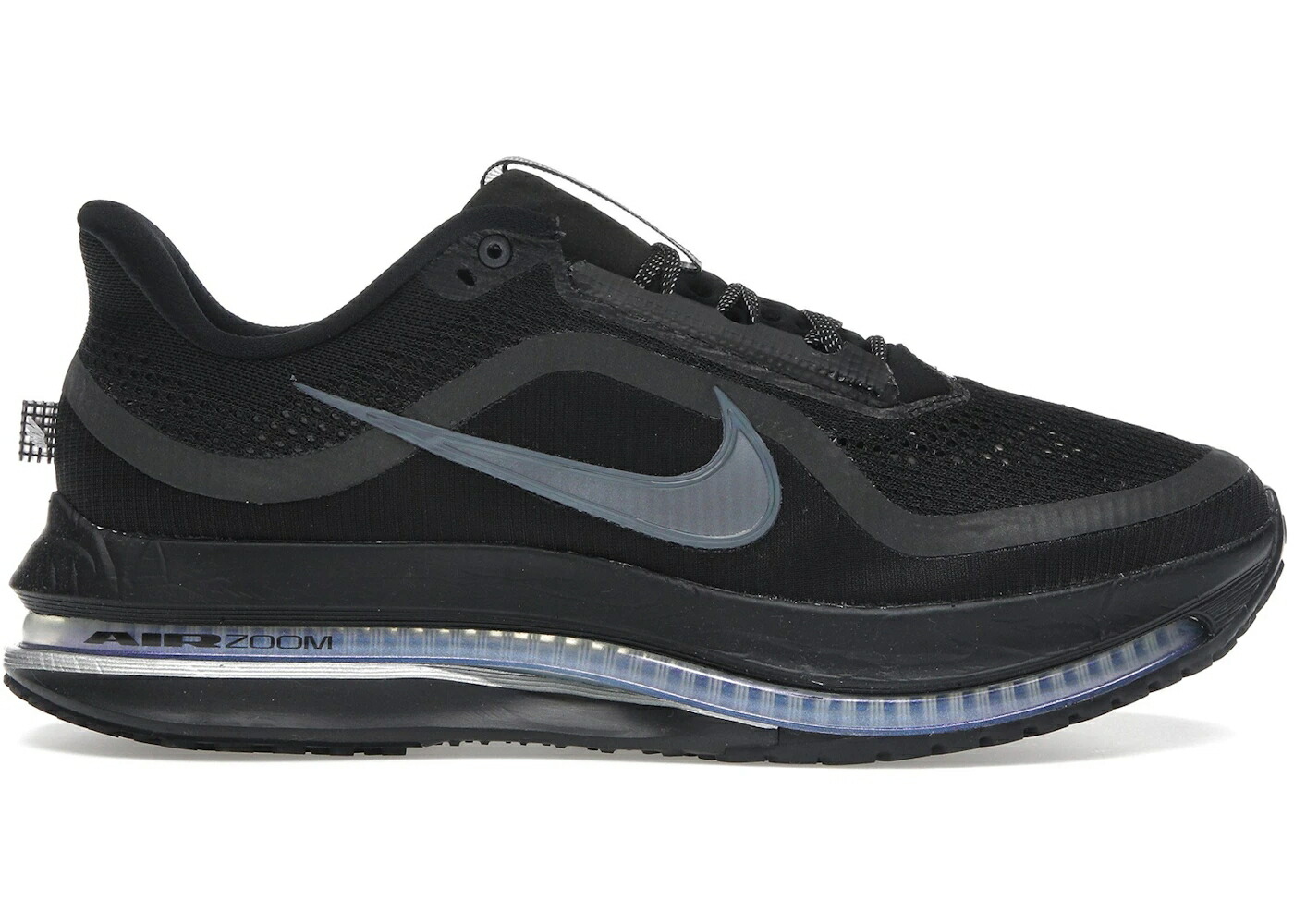 ナイキ ズーム ペガサス プレミアム 黒色 ブラック 銀色 シルバー ズームペガサス スニーカー メンズ NIKE AIR ZOOM PEGASUS PREMIUM BLACK METALLIC SILVER / BLACK BLACK METALLIC SILVER