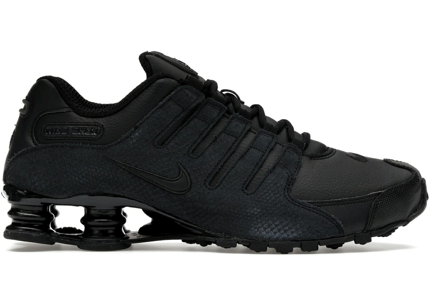ナイキ ショックス 黒色 ブラック スニーカー メンズ NIKE SHOX NZ TRIPLE BLACK / BLACK BLACK BLACK