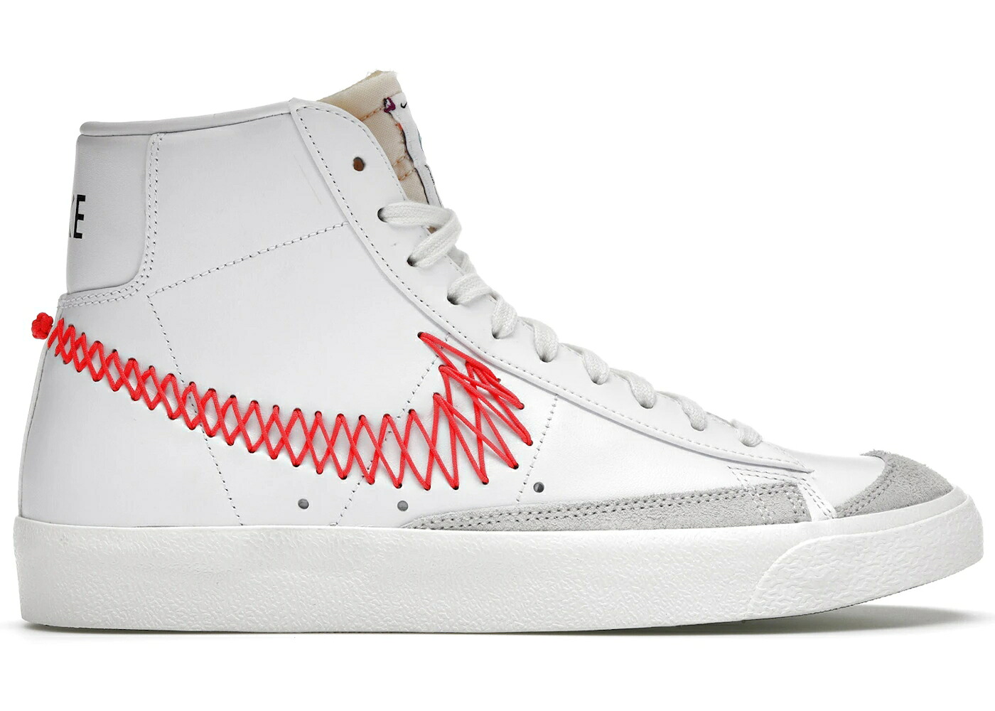 ナイキ ブレイザー ミッド ビンテージ ヴィンテージ ジグ 白色 ホワイト スニーカー メンズ NIKE BLAZER MID 77 VINTAGE ZIG ZAG / WHITE SAIL SUMMIT WHITE BRIGHT｜スニケス