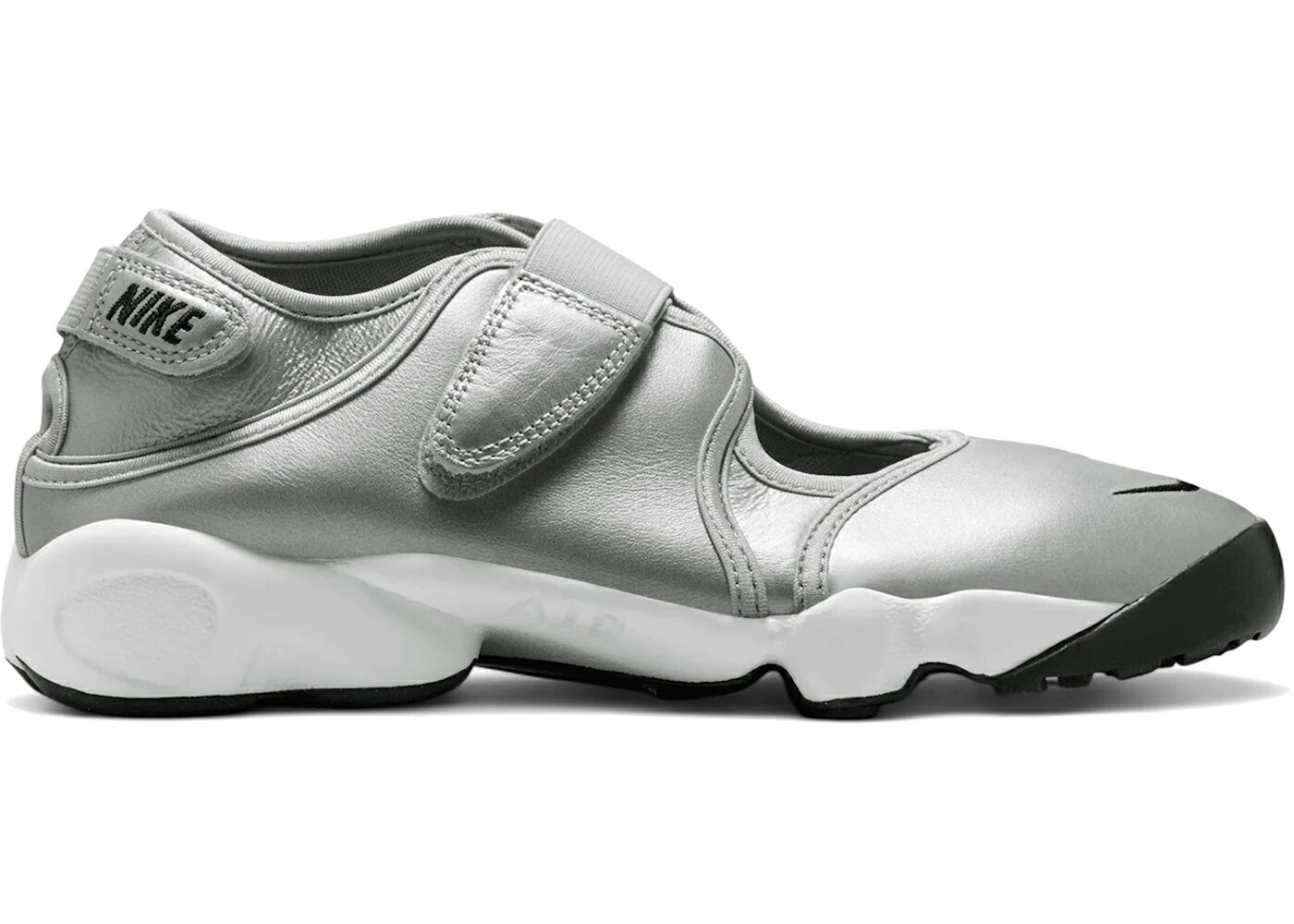 ナイキ リフト レザー 銀色 シルバー 黒色 ブラック エア WOMEN'S スニーカー レディース NIKE AIR RIFT LEATHER METALLIC SILVER SAIL (WOMEN'S) / METALLIC SILVER SAIL BLACK