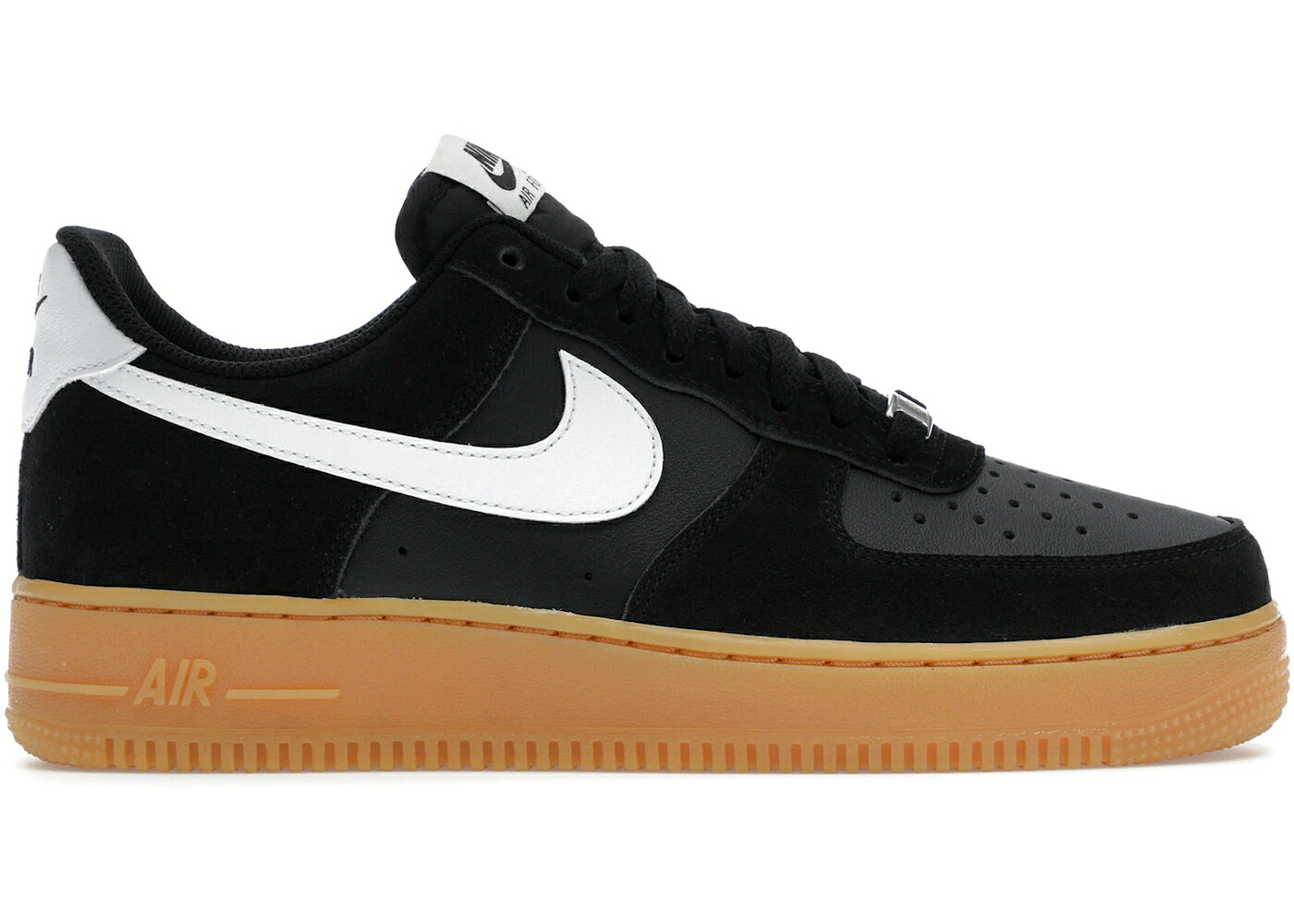 ナイキ 黒いこと 黒いこと 白いこと 白いこと 空軍 \u002707 スニーカー メンズ NIKE AIR FORCE 1 LOW LV8 BLACK SUMMIT WHITE GUM / BLACK SUMMIT WHITE GUM LIGHT