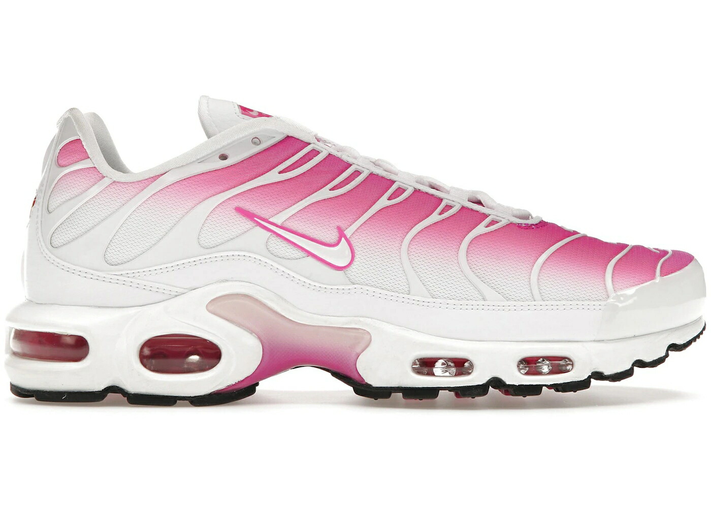 ナイキ マックス サクラ色 白いこと 白いこと エアマックスプラス WOMEN\u0027S スニーカー レディース NIKE AIR MAX PLUS PINK FADE (WOMEN\u0027S) / WHITE WHITE PINK