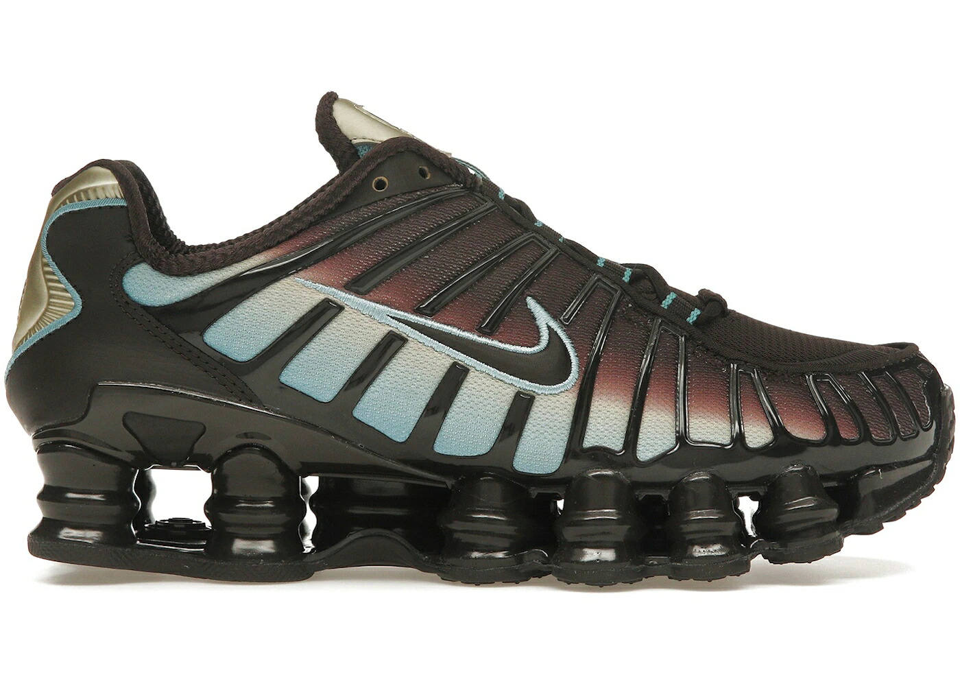 ナイキ ショックス 赤銅色 赤銅色 ジーンズ カーキ WOMEN\u0027S スニーカー レディース NIKE SHOX TL VELVET BROWN DENIM TURQUOISE (WOMEN\u0027S) / VELVET BROWN DESERT KHAKI DENIM