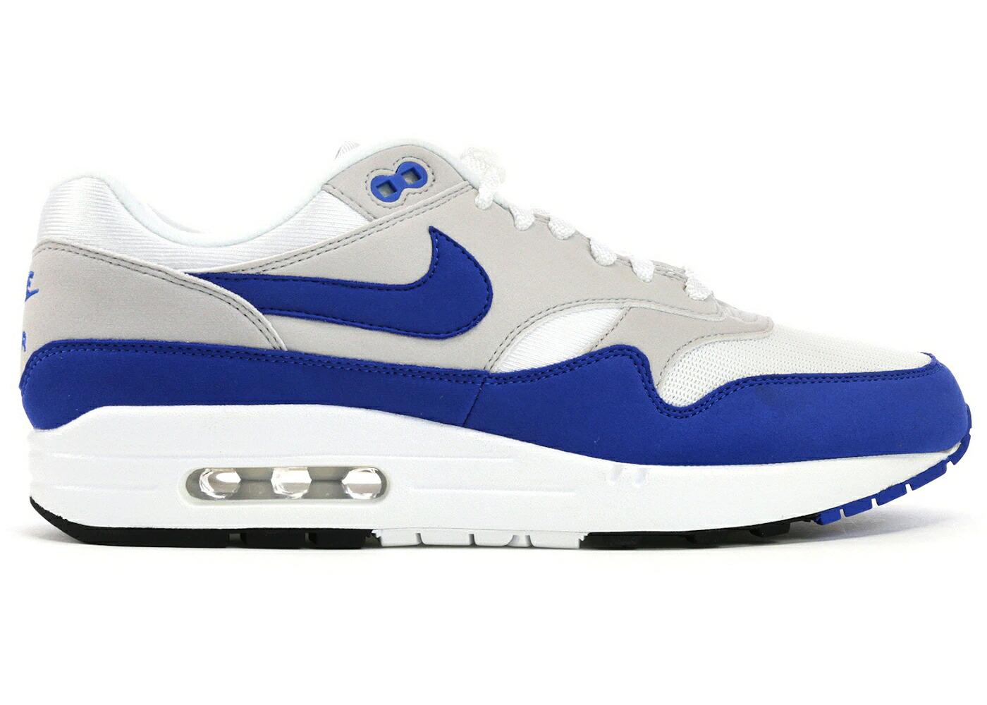 ナイキ マックス 白いこと 白いこと 黒いこと 黒いこと 大気圏マックス スニーカー メンズ NIKE AIR MAX 1 ANNIVERSARY ROYAL (2017 RESTOCK) / WHITE SPORT ROYAL BLACK