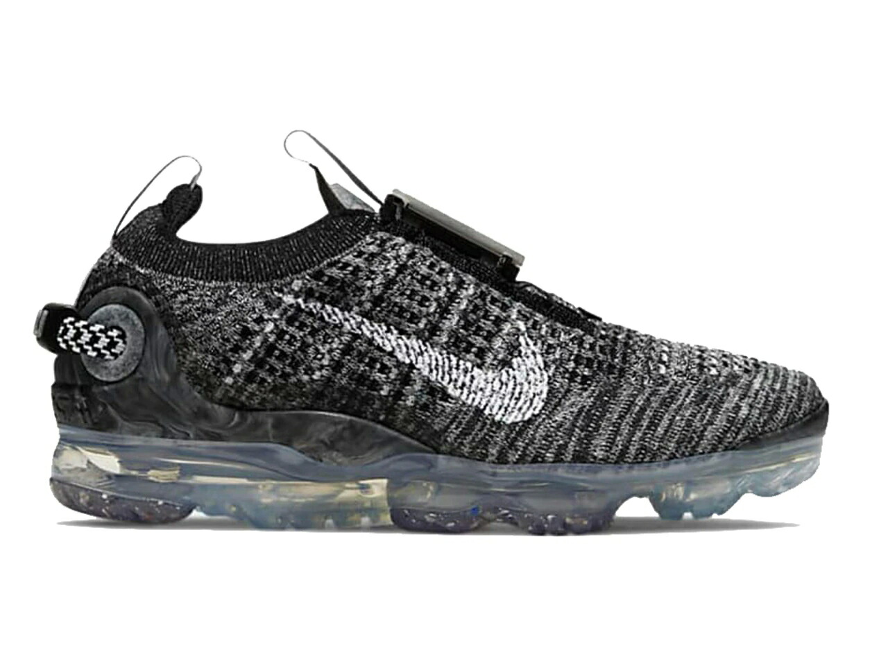 雑誌で紹介されたナイキ NIKE フライニット エアヴェイパーマックス ジュニア キッズ 2020 FLYKNITREGS BLACK WHITEBLACK スニケス