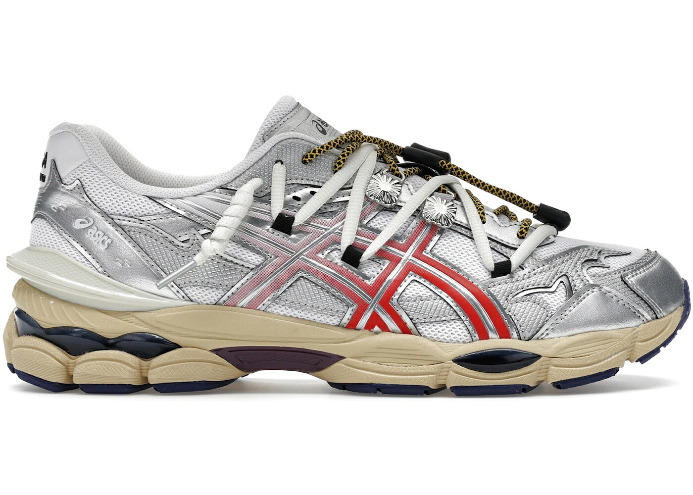 アシックス 白いこと 白いこと 赤 赤いこと 純然たる しろがね色 しろがね色 スニーカー メンズ ASICS GEL-CUMULUS 16 TOGA WHITE RED PURE SILVER / WHITE RED PURE SILVER