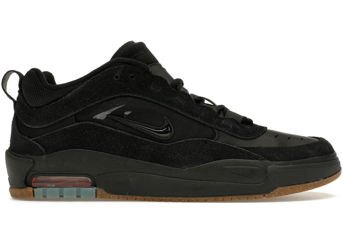 ナイキ エスビー マックス 黒色 ブラック エアマックス スニーカー メンズ NIKE SB AIR MAX ISHOD WAIR BLACK GUM / BLACK BLACK ANTHRACITE BLACK GUM｜スニケス