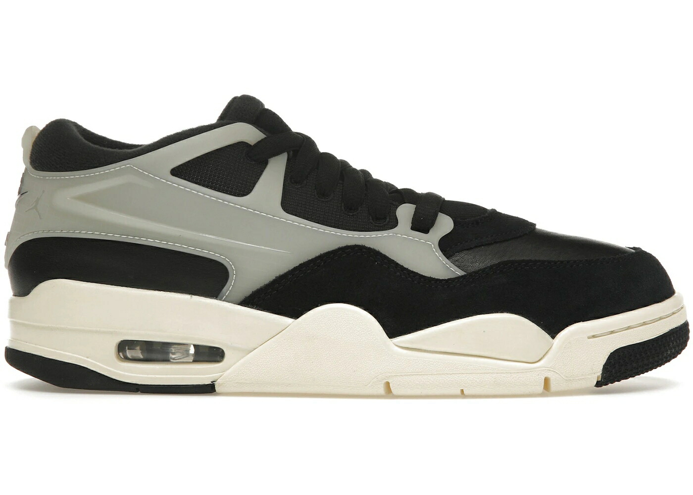 ナイキ ジョーダン 黒色 ブラック 赤 レッド スニーカー メンズ JORDAN 4 RM BLACK SAIL / BLACK GYM RED SAIL COCONUT MILK