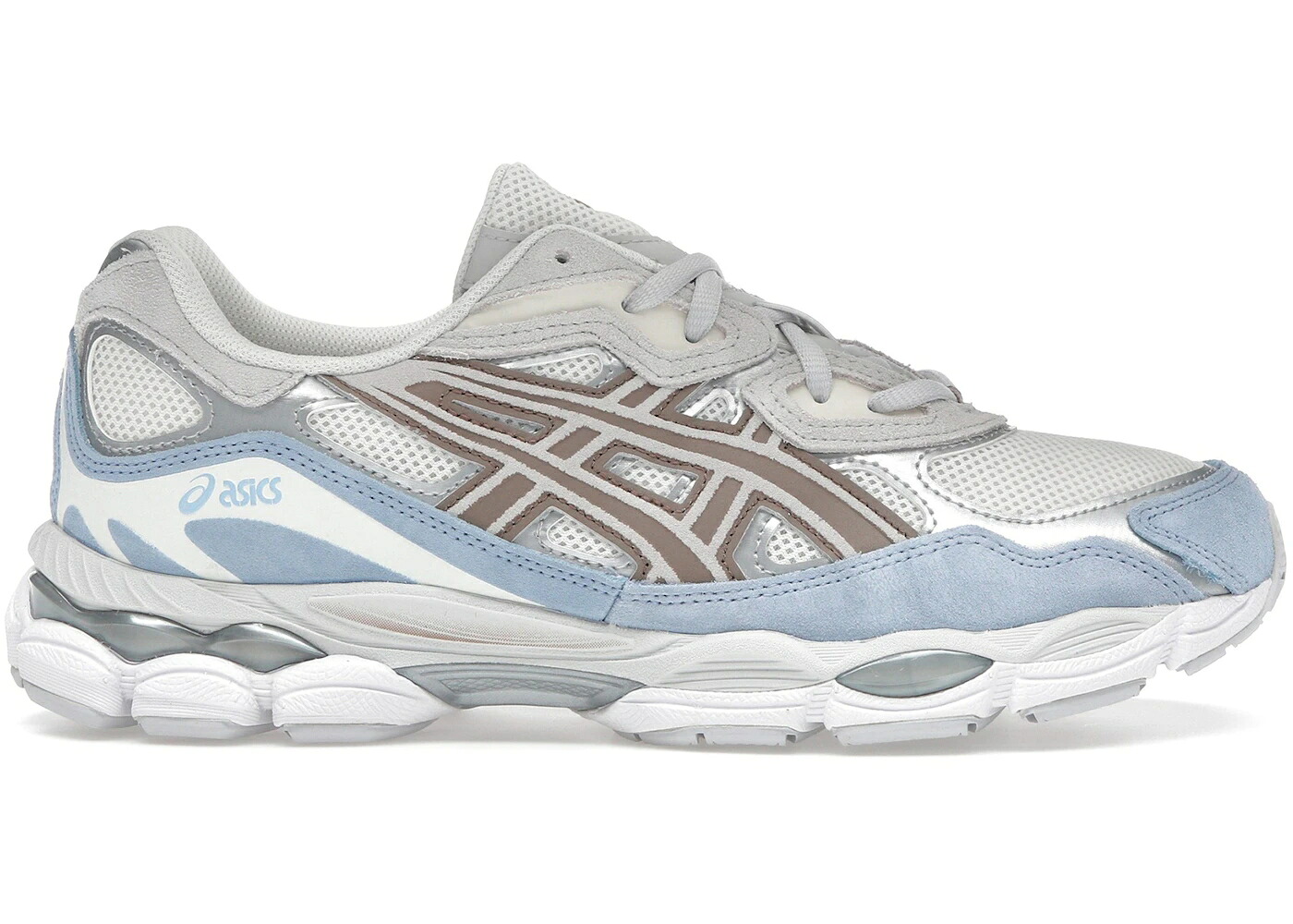 アシックス 皮膚軟化剤 薄墨色 薄墨色 青み 青色 スニーカー メンズ ASICS GEL-NYC CREAM CLOUD GREY BLUE / CREAM CLOUD GREY