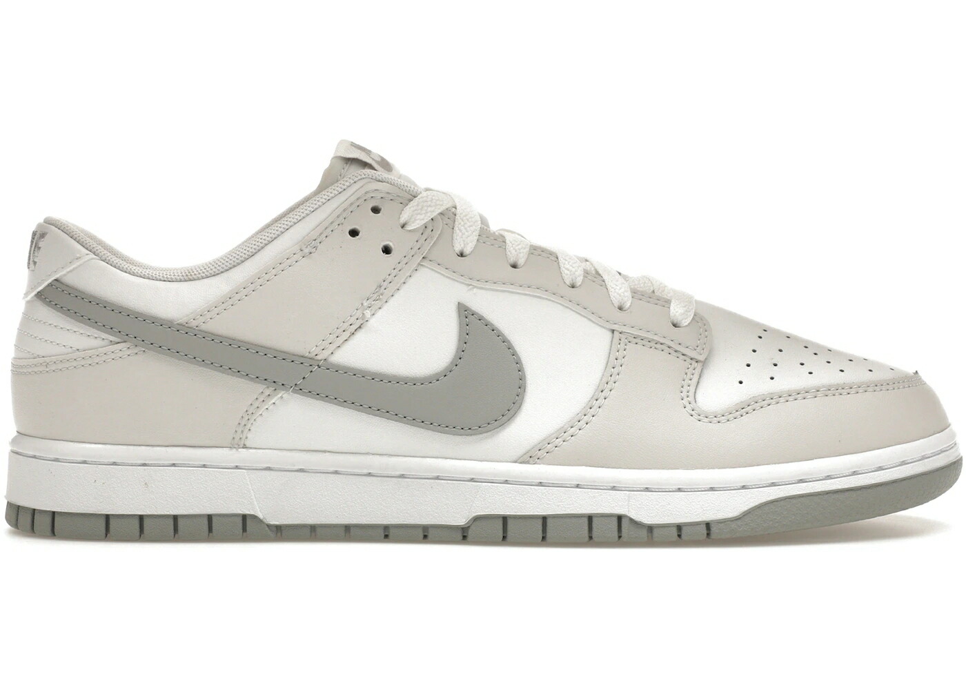 ナイキ ダンク 白色 ホワイト 灰色 グレー ダンクロー スニーカー メンズ NIKE DUNK LOW RETRO SUMMIT WHITE LIGHT SMOKE GREY / SUMMIT WHITE LIGHT SMOKE GREY