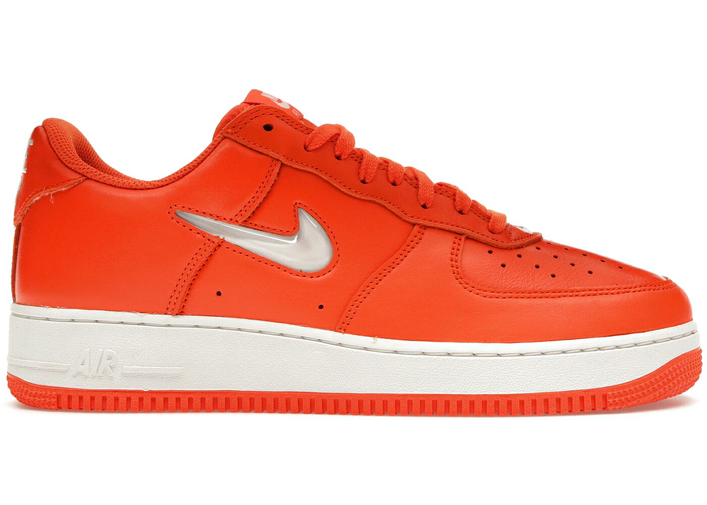 ナイキ 橙 オレンジ色 白いこと 白いこと 空軍 \u002707 スニーカー メンズ NIKE AIR FORCE 1 LOW RETRO COLOR OF THE MONTH ORANGE JEWEL / SAFETY ORANGE SUMMIT WHITE