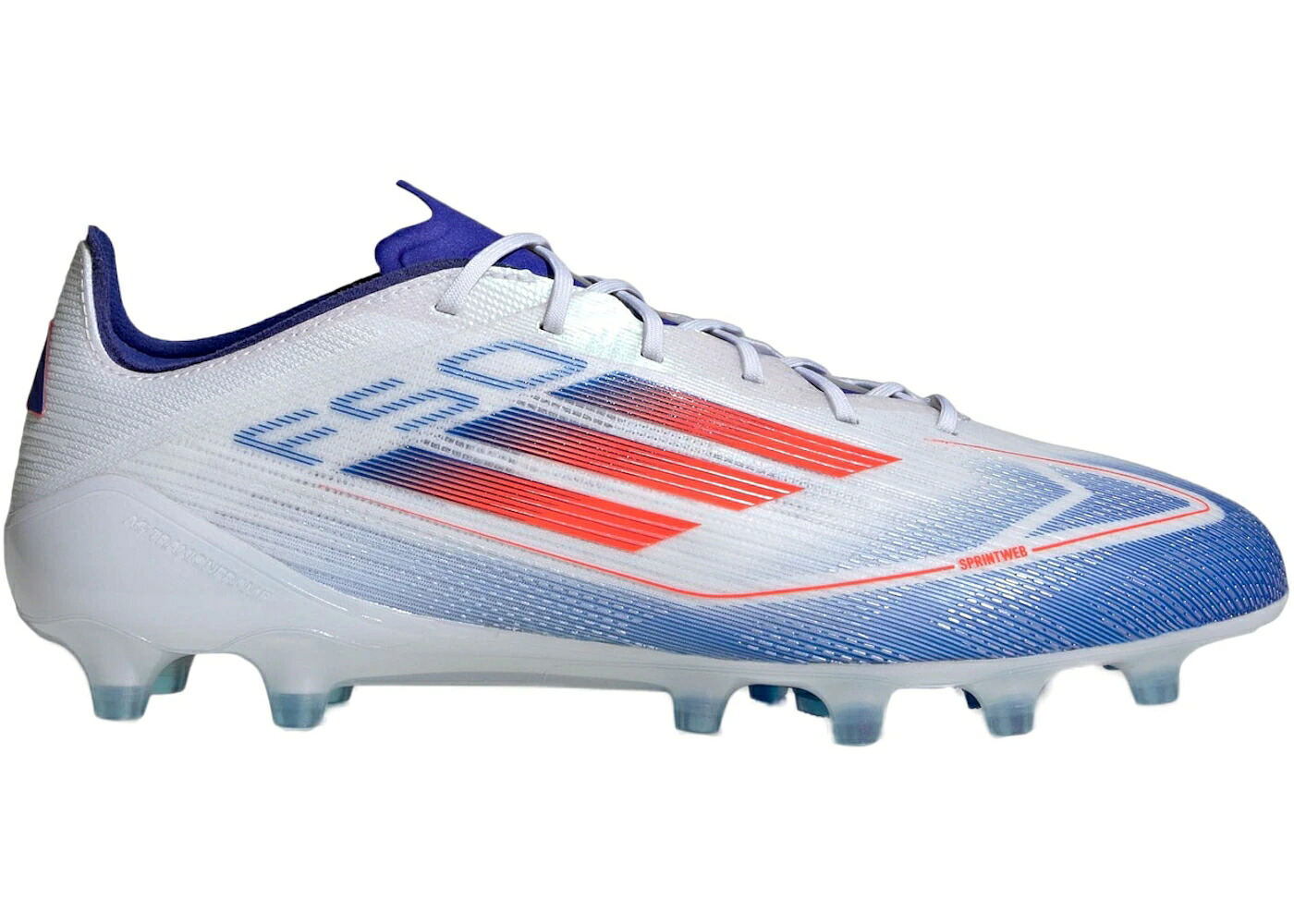 アディダス エリート 白色 ホワイト 赤 レッド 青色 ブルー スニーカー メンズ ADIDAS F50 ELITE AG CLOUD WHITE SOLAR RED LUCID BLUE / CLOUD WHITE SOLAR RED LUCID BLUE
