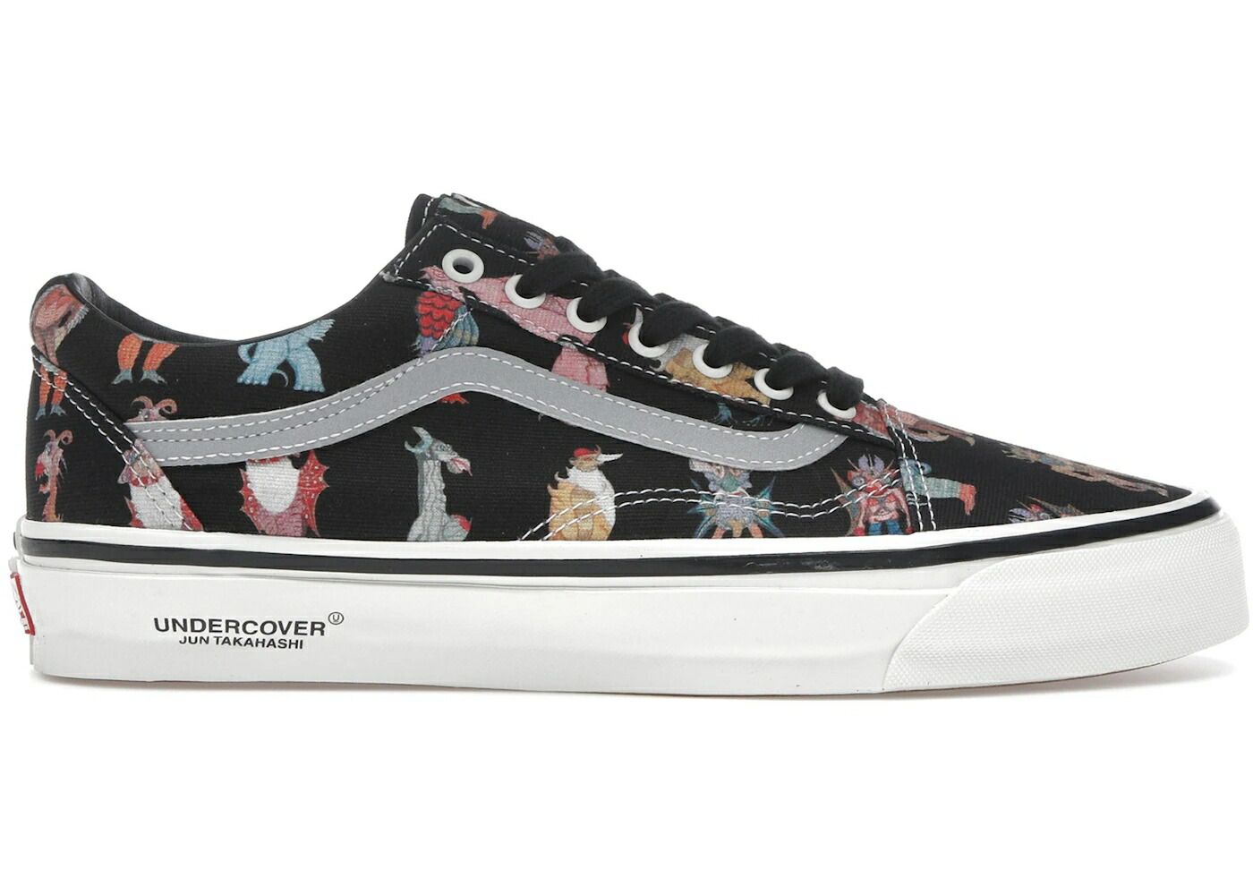 ヴァンズ バンズ アンダー覆いかぶせる 黒いこと 黒いこと 年寄りの学院 スニーカー メンズ VANS OTW OLD SKOOL UNDERCOVER MONSTER BLACK /