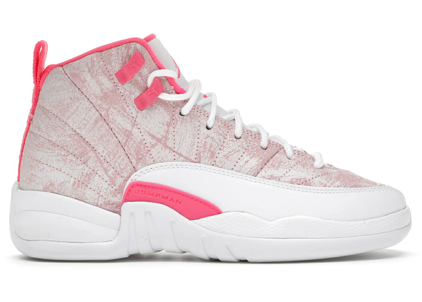 ナイキ ジョーダン 白いこと 白いこと サクラ色 御坊っちゃん キッズ JORDAN 12 RETRO ARCTIC PUNCH (GS) / WHITE ARCTIC PUNCH HYPER PINK もの言う花 マタニティ スニーカー