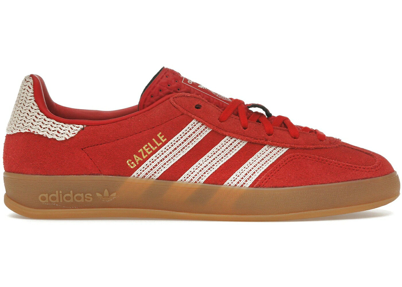 アディダス ガゼル 白いこと 白いこと WOMEN\u0027S スニーカー レディース ADIDAS GAZELLE INDOOR BETTER SCARLET WONDER WHITE GUM (WOMEN\u0027S) / BETTER SCARLET WONDER WHITE GUM