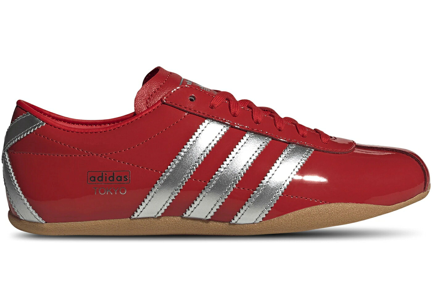 アディダス 専売特許 赤 赤いこと しろがね色 しろがね色 WOMEN\u0027S スニーカー レディース ADIDAS TOKYO PATENT RED SILVER METALLIC (WOMEN\u0027S) / RED SILVER METALLIC GUM