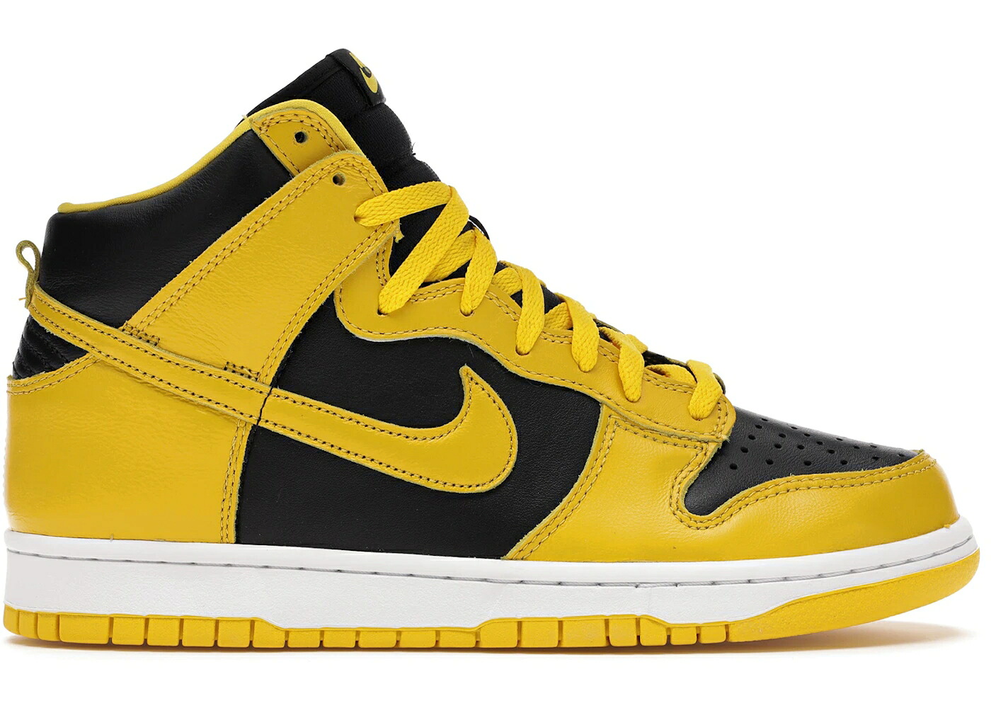 ナイキ ダンク ご機嫌 アイオワ 黒いこと 黒いこと ダンクハイ スニーカー メンズ NIKE DUNK HIGH IOWA (2020) / BLACK VARSITY MAIZE