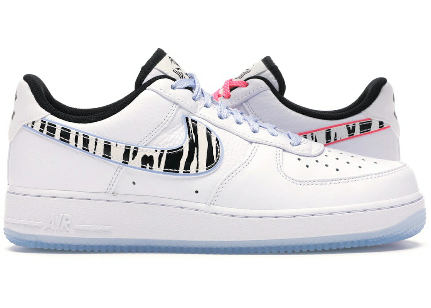 ナイキ 白色 ホワイト 黒色 ブラック エアフォース スニーカー メンズ NIKE AIR FORCE 1 LOW SOUTH KOREA (2020) / WHITE BLACK MULTI COLOR