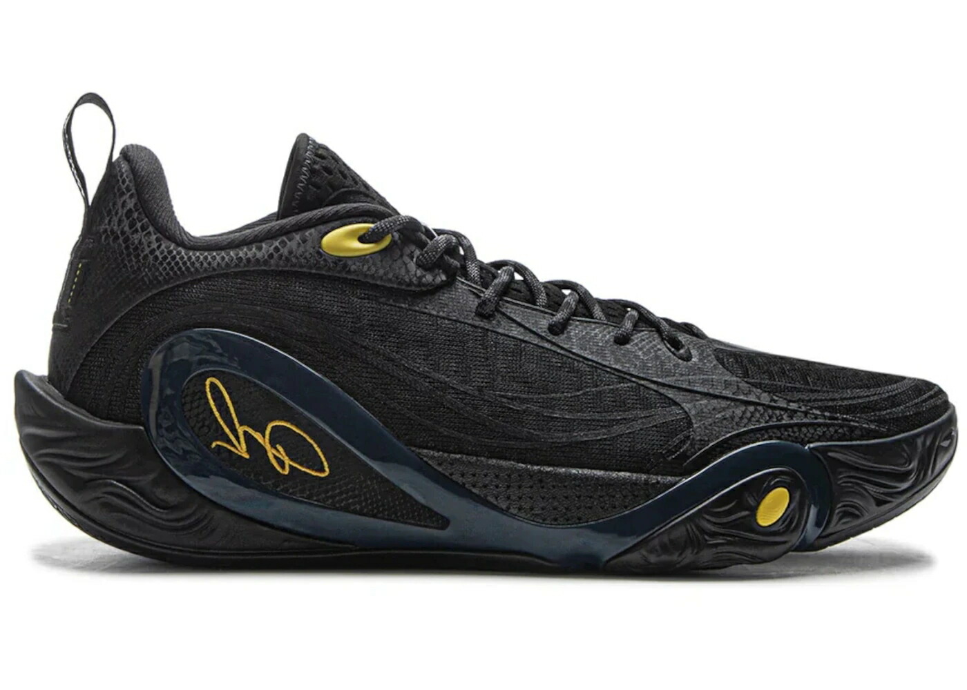 リーニン ウェイド ラッセル 黒いこと 黒いこと ゴールド D\u0027ANGELO MENTOR\u0027S スニーカー メンズ LI-NING WAY OF WADE RUSSELL DLO 1 THE MARK / BLACK GOLD