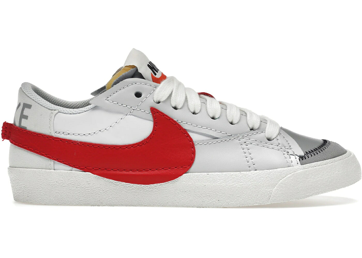 ナイキ ブレイザー ジャンボ 白いこと 白いこと 薄墨色 薄墨色 赤 赤いこと スニーカー メンズ NIKE BLAZER LOW 77 JUMBO WHITE PHOTON DUST LIGHT SMOKE GREY UNIVERSITY RED / WHITE PHOTON DUST LIGHT SMOKE