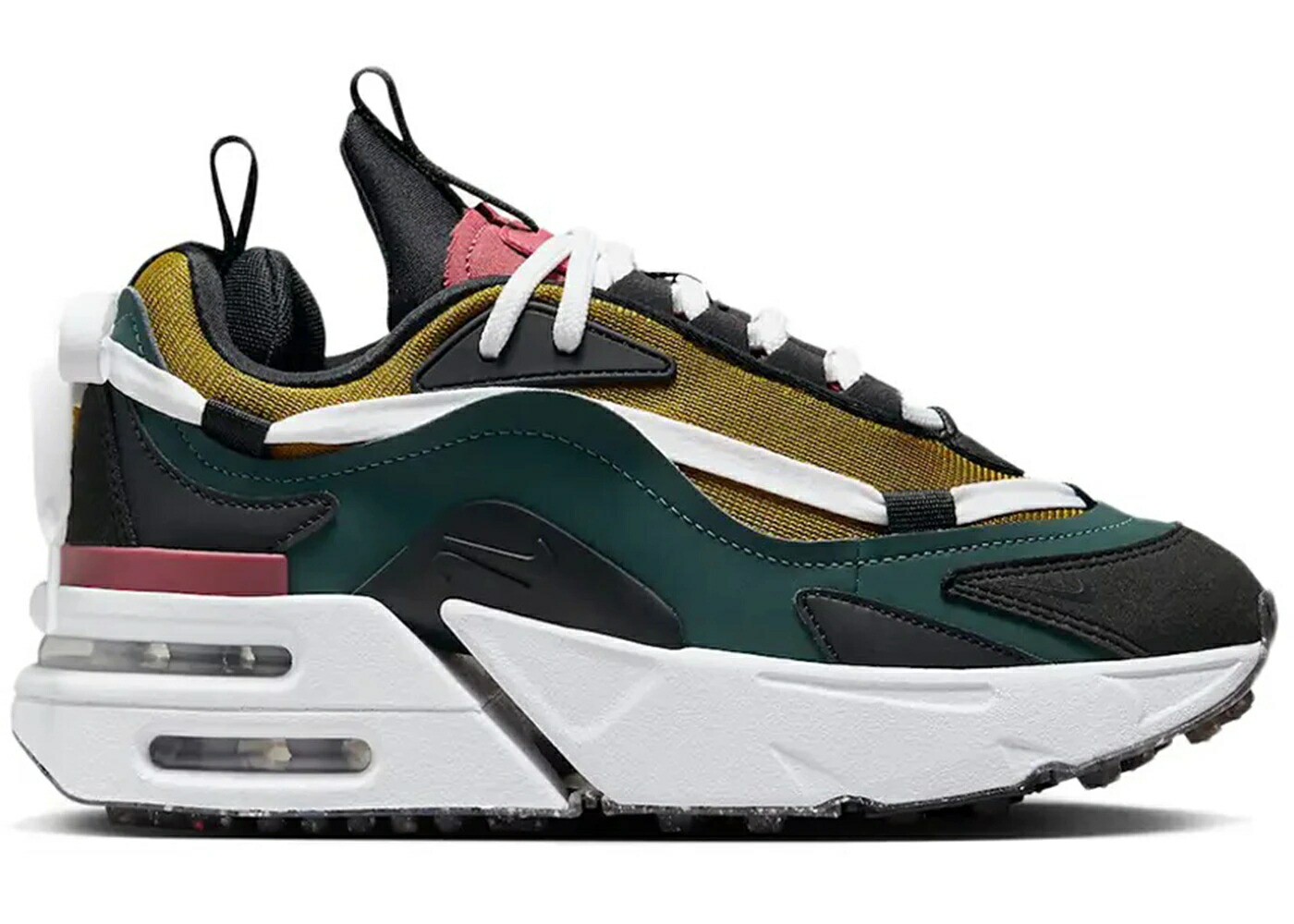 ナイキ マックス ディープ 黒色 ブラック エアマックス WOMEN'S スニーカー レディース NIKE AIR MAX FURIOSA DEEP JUNGLE (WOMEN'S) / DEEP JUNGLE BRONZINE CEDAR BLACK