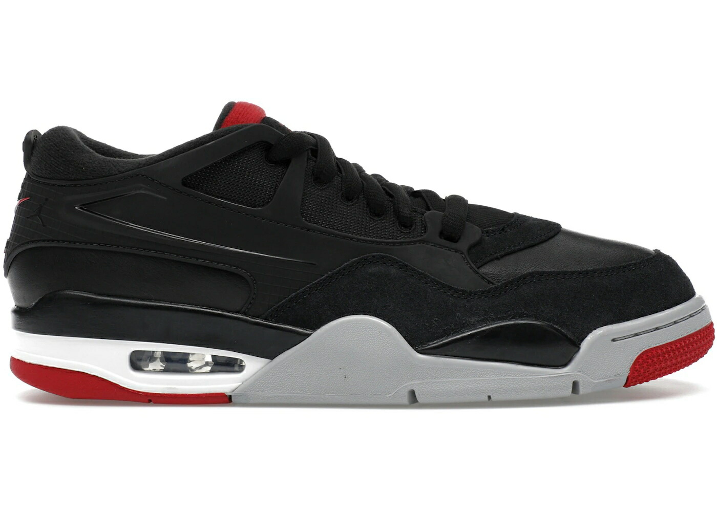 ナイキ ジョーダン 黒色 ブラック 灰色 シメント 赤 レッド グレー スニーカー メンズ JORDAN 4 RM BLACK CEMENT / BLACK VARSITY RED WOLF GREY