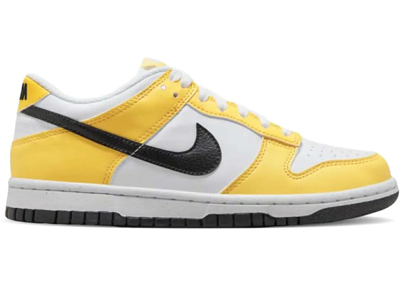 ナイキ ダンク 白いこと 白いこと 黒いこと 黒いこと ダンクロー お坊っちゃん キッズ NIKE DUNK LOW NEXT NATURE CITRON PULSE (GS) / CITRON PULSE WHITE BLACK もの言う花 マタニティ スニーカー