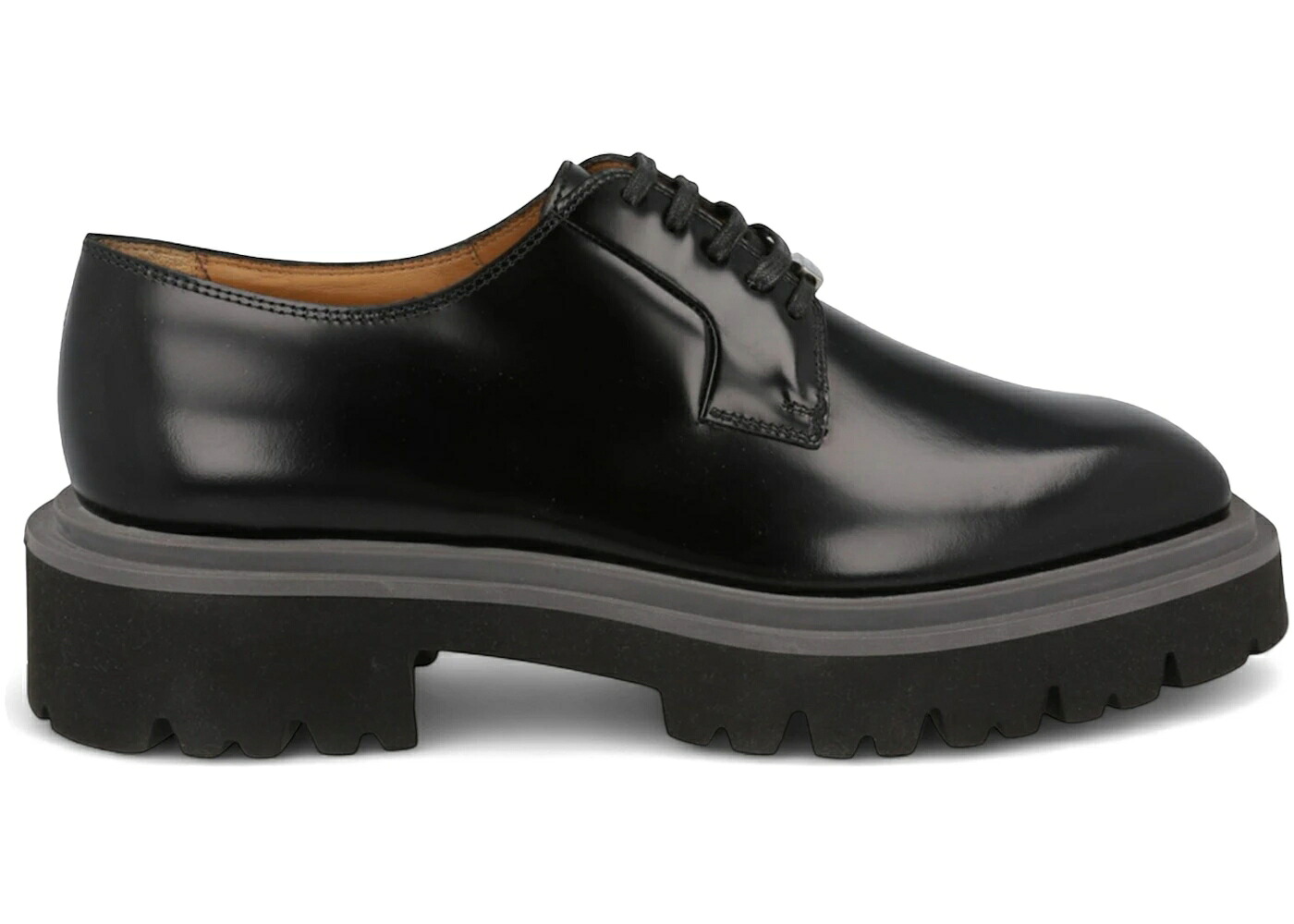 レザー ドレス スニーカー 運動靴 黒色 ブラック スニーカー メンズ 【 FERRAGAMO FLICKER LEATHER DRESS SHOES BLACK / 】｜スニケス