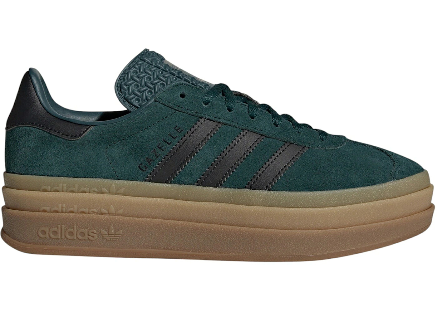 アディダス ガゼル 黒いこと 黒いこと 中核グループ WOMEN\u0027S スニーカー レディース ADIDAS GAZELLE BOLD AURORA IVY BLACK GUM (WOMEN\u0027S) / AURORA IVY CORE BLACK GUM