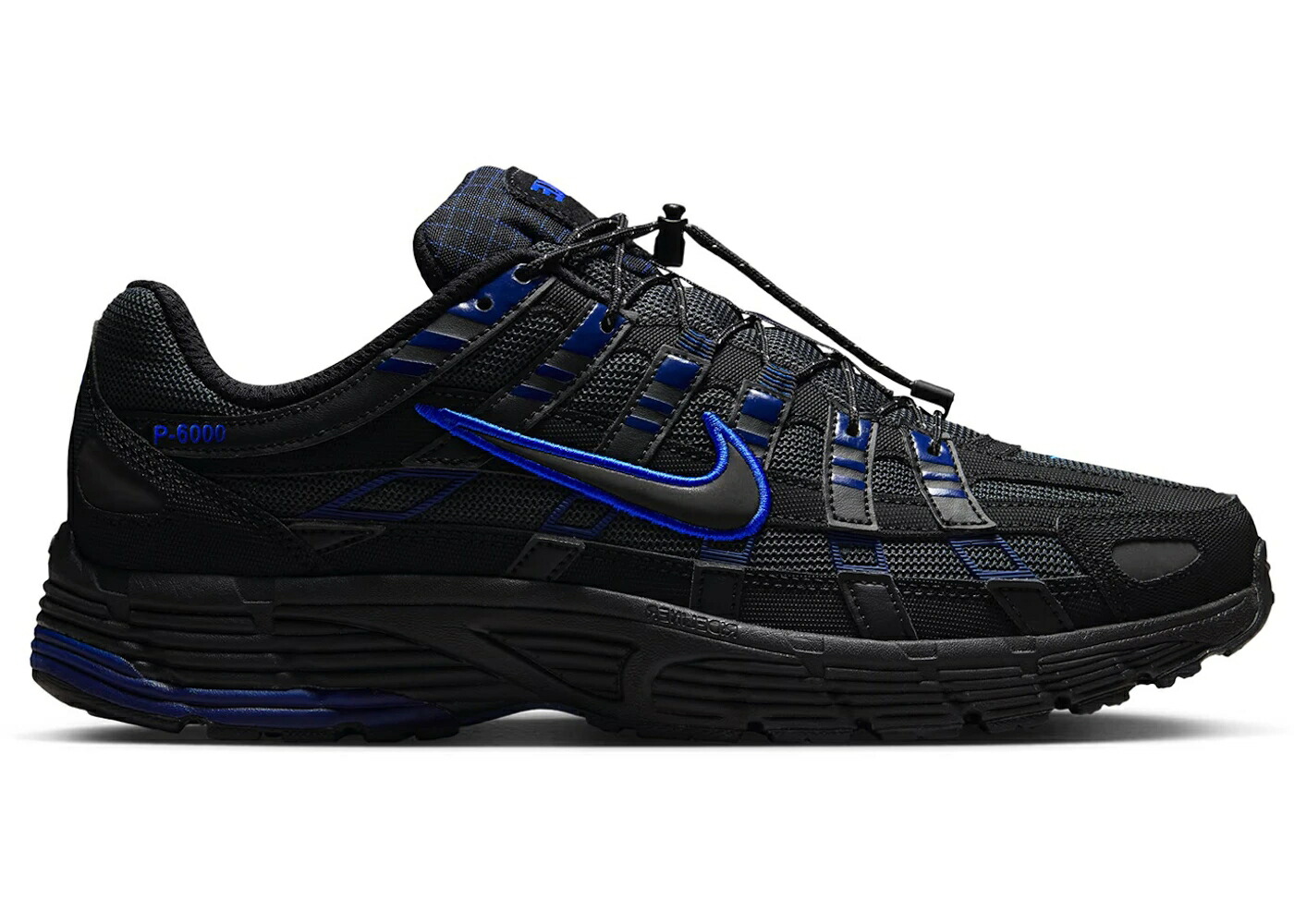 ナイキ 黒色 ブラック 青色 ブルー スニーカー メンズ NIKE P-6000 BLACK ANTHRACITE BLUE VOID / BLACK ANTHRACITE BLUE VOID RACER