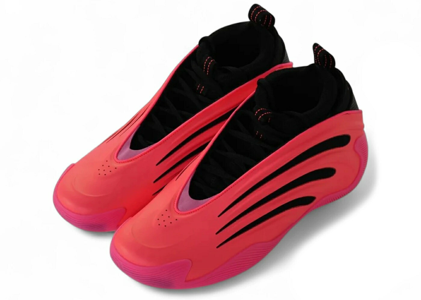 アディダス ハーデン ピンク コア 黒色 ブラック VOL. MCDONALD スニーカー メンズ ADIDAS HARDEN 9 ALL AMERICAN / SIGNAL PINK CORE BLACK LUCID