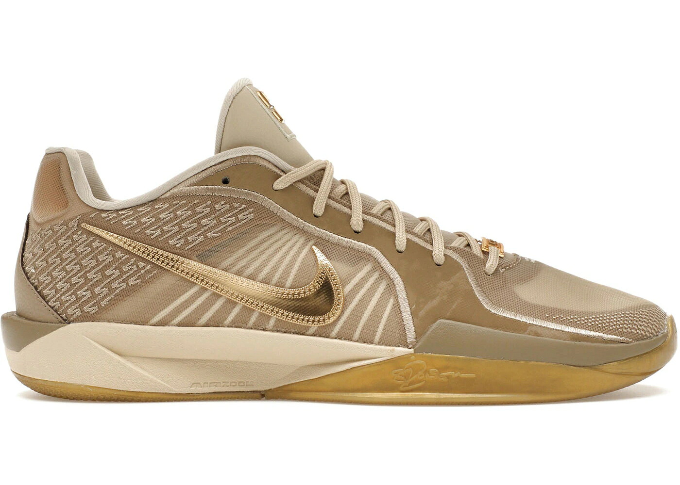 ナイキ ゴールド カーキ WOMEN\u0027S スニーカー レディース NIKE SABRINA 2 STRONGER THAN GOLD (WOMEN\u0027S) / RATTAN METALLIC GOLD KHAKI SAIL