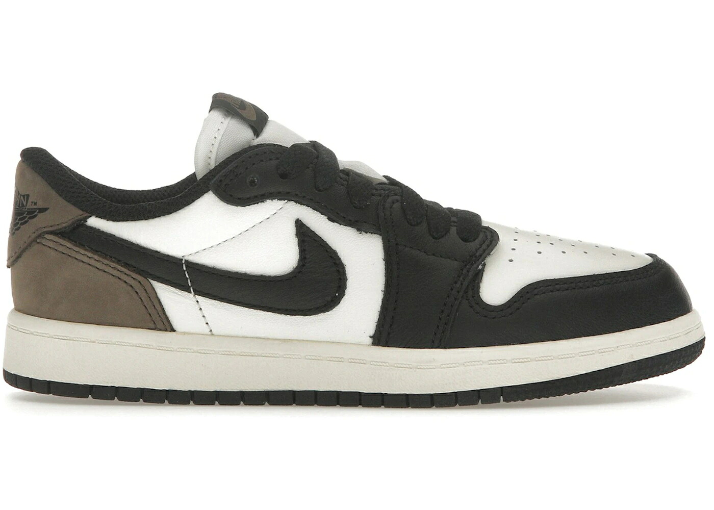 ナイキ ジョーダン 白いこと 白いこと 黒いこと 黒いこと 御坊っちゃん キッズ JORDAN 1 RETRO LOW OG MOCHA (なおなお書き) / WHITE BLACK DARK MOCHA もの言う花 マタニティ スニーカー