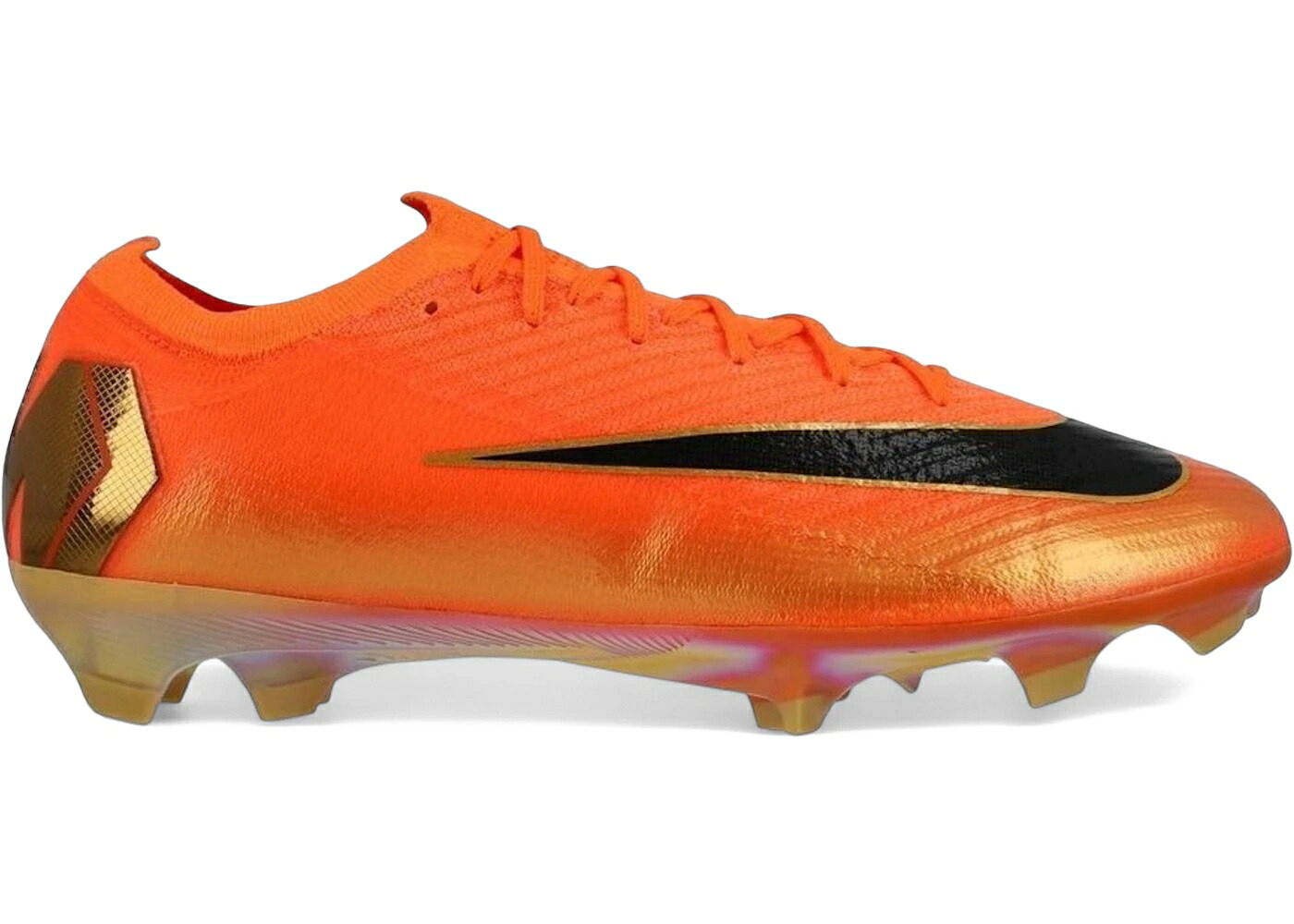 ナイキ 望遠レンズ エリート 橙 オレンジ色 ゴールド スニーカー メンズ NIKE ZOOM MERCURIAL VAPOR 16 ELITE FG D J VU / TOTAL ORANGE METALLIC VIVID GOLD