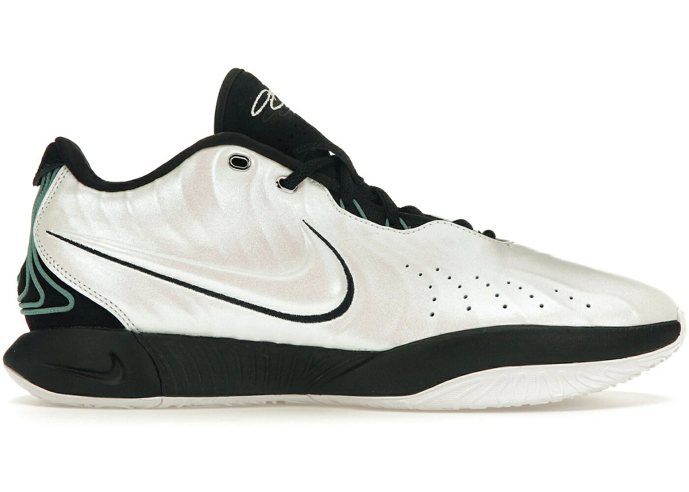 ナイキ レブロン 白いこと 白いこと 黒いこと 黒いこと スニーカー メンズ NIKE LEBRON 21 CONCHIOLIN / WHITE BLACK BICOASTAL PHOTON