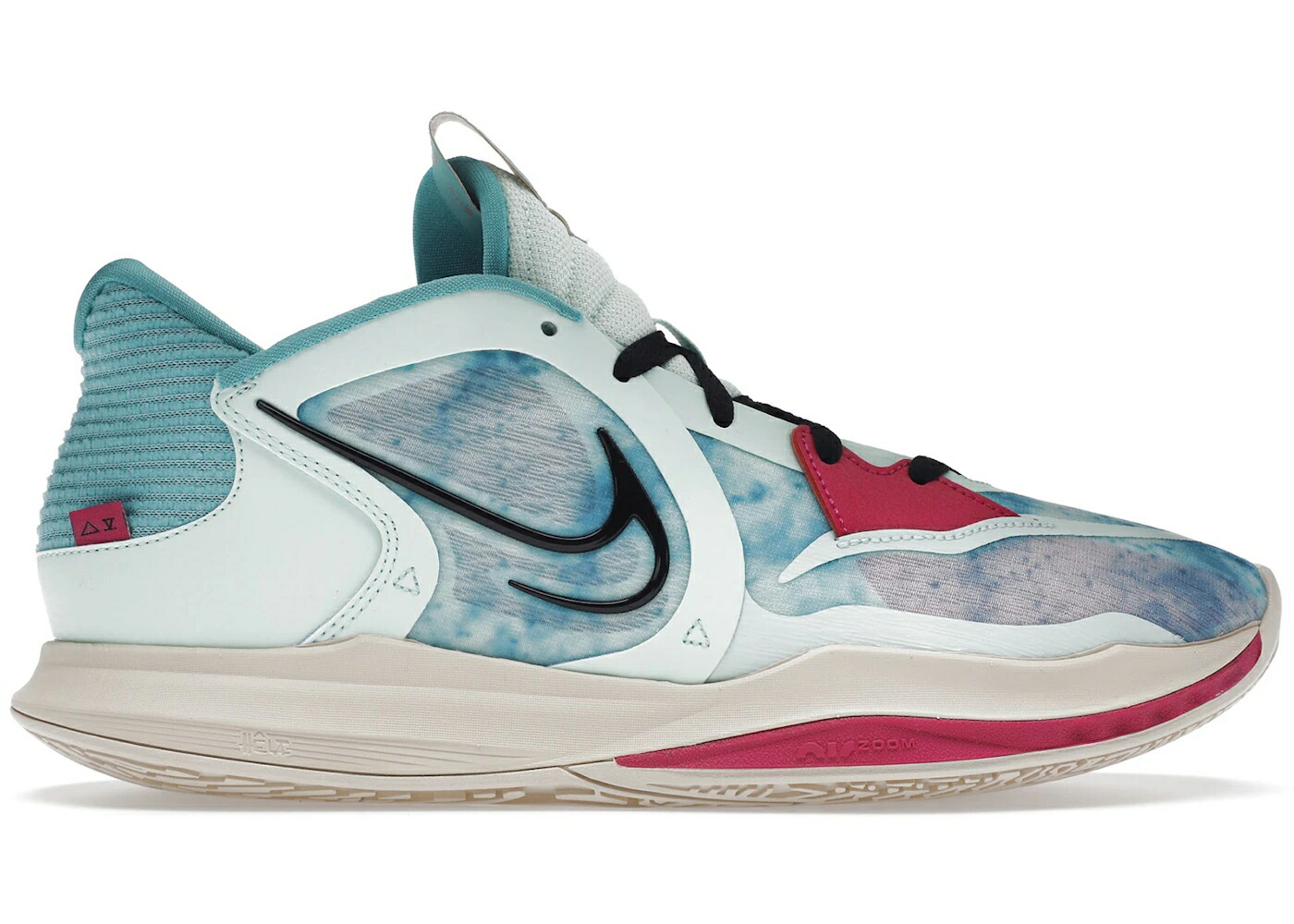 ナイキ カイリー 青色 ブルー ピンク クリーム スニーカー メンズ NIKE KYRIE LOW 5 COMMUNITY / BLUE PINK CREAM