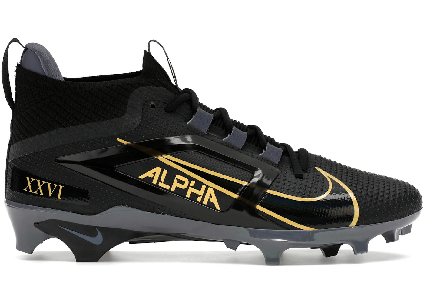 ナイキ アルファ エリート バークリー 黒いこと 黒いこと 炭素 スニーカー メンズ NIKE ALPHA MENACE 4 ELITE SAQUON BARKLEY / BLACK LIGHT CARBON