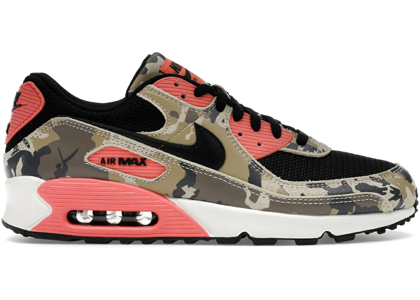 ナイキ マックス プレミアム マジック カモ柄 カーキ 黒色 ブラック エアマックス スニーカー メンズ NIKE AIR MAX 90 PREMIUM MAGIC EMBER CAMO / LIGHT KHAKI BLACK MAGIC EMBER