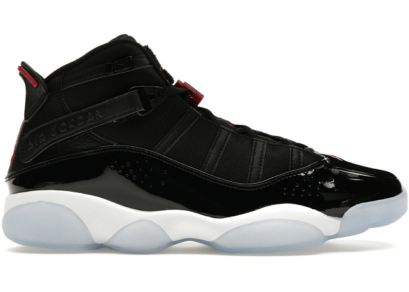 ナイキ ジョーダン 輪っか 黒いこと 黒いこと 赤 赤いこと 白いこと 白いこと スニーカー メンズ JORDAN 6 RINGS BLACK GYM RED / BLACK WHITE GYM RED