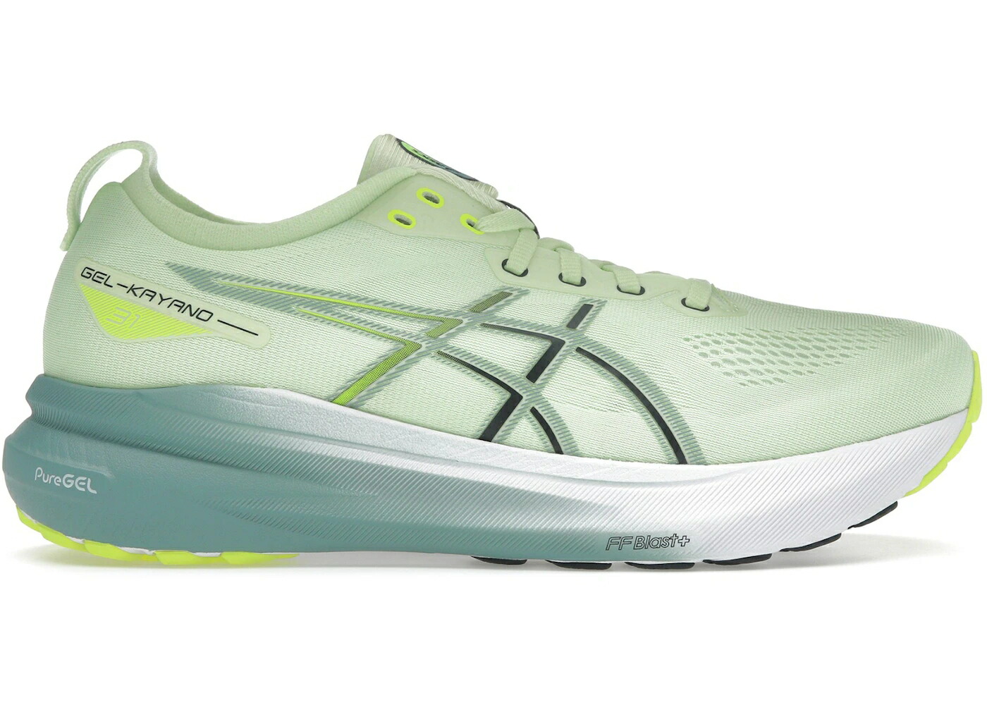 アシックス 冷やりとした スニーカー メンズ ASICS GEL-KAYANO 31 COOL MATCHA CELADON / COOL MATCHA CELADON